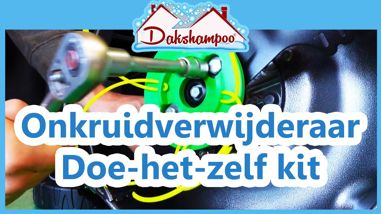 ONKRUIDVERWIJDERAAR DOE-HET-ZELF KIT - Snel en veilig onkruid verwijderen