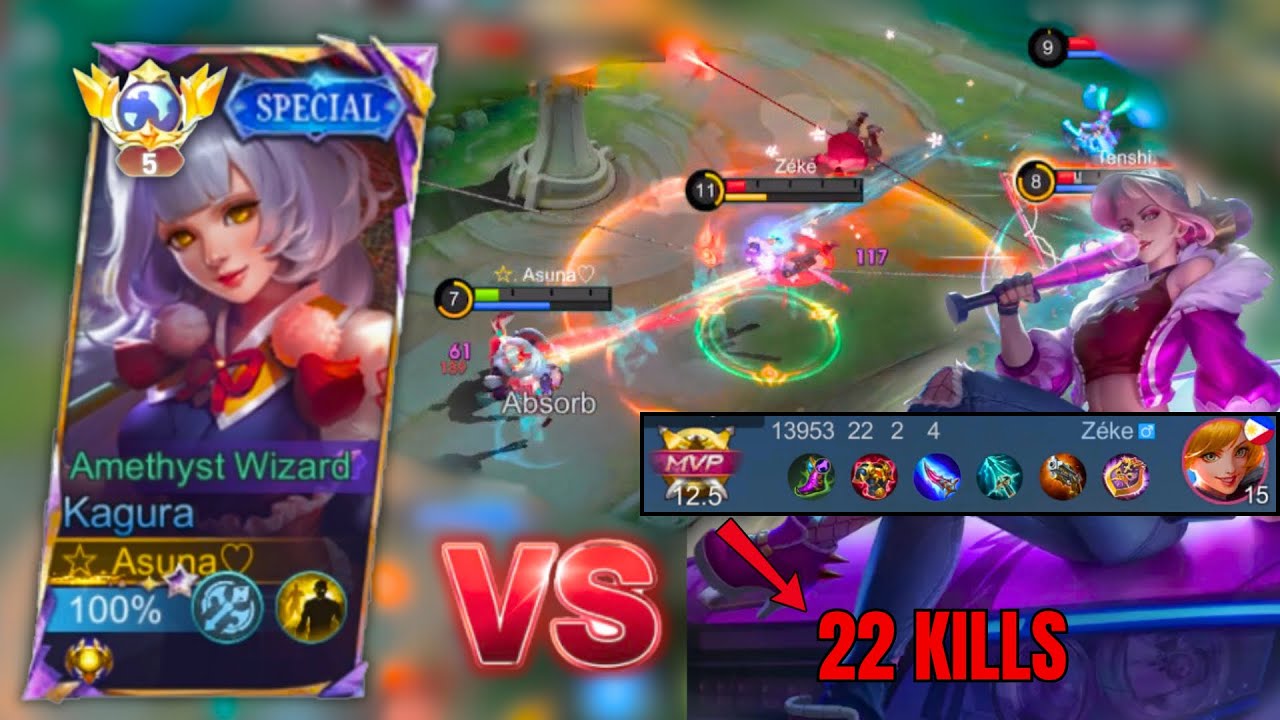 HARD MATCH ! WHEN KAGURA MET PRO FANNY IN RANK !