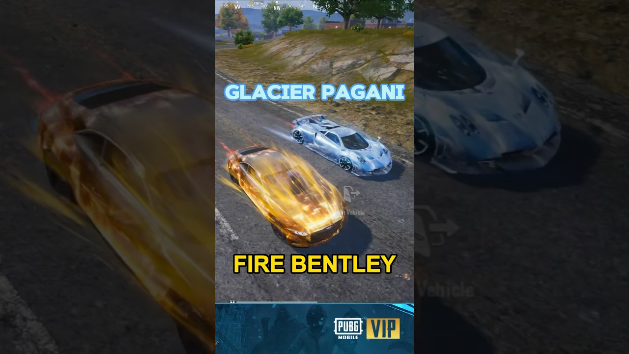 Bentley Masterpiece Vs Glacier Pagani Masterpiece #pubgmobile #pubgxbentley #pubgshorts