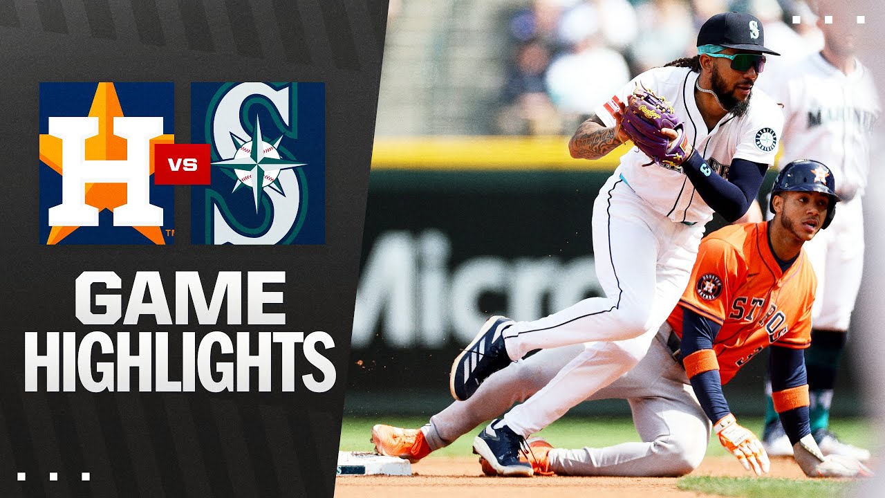 Astros vs. Mariners Game Highlights (4/9/25) | MLB Highlights