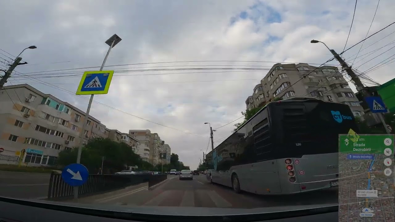 Romania: Constanta - Cernavoda - Ramnicu Sarat - Focsani - Adjud - Bacau - Roman - Suceava