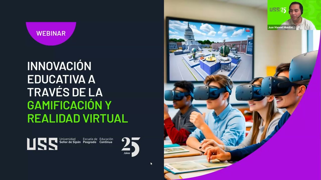 Innovacion educativa: Gamificación  y realidad virtual, realidad aumentada