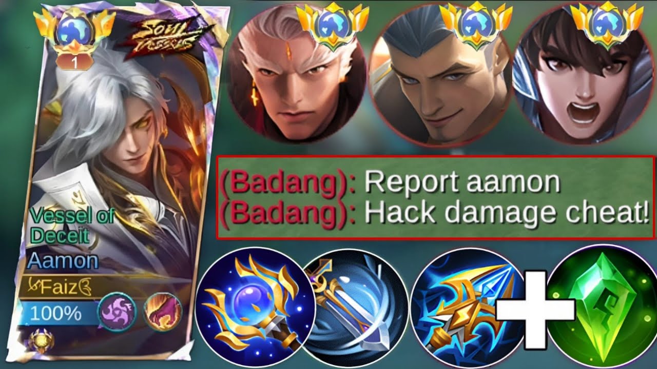 HOW TO DEAL AGAINST THESE 3 ANNOYING HEROES USING AAMON! - MLBB