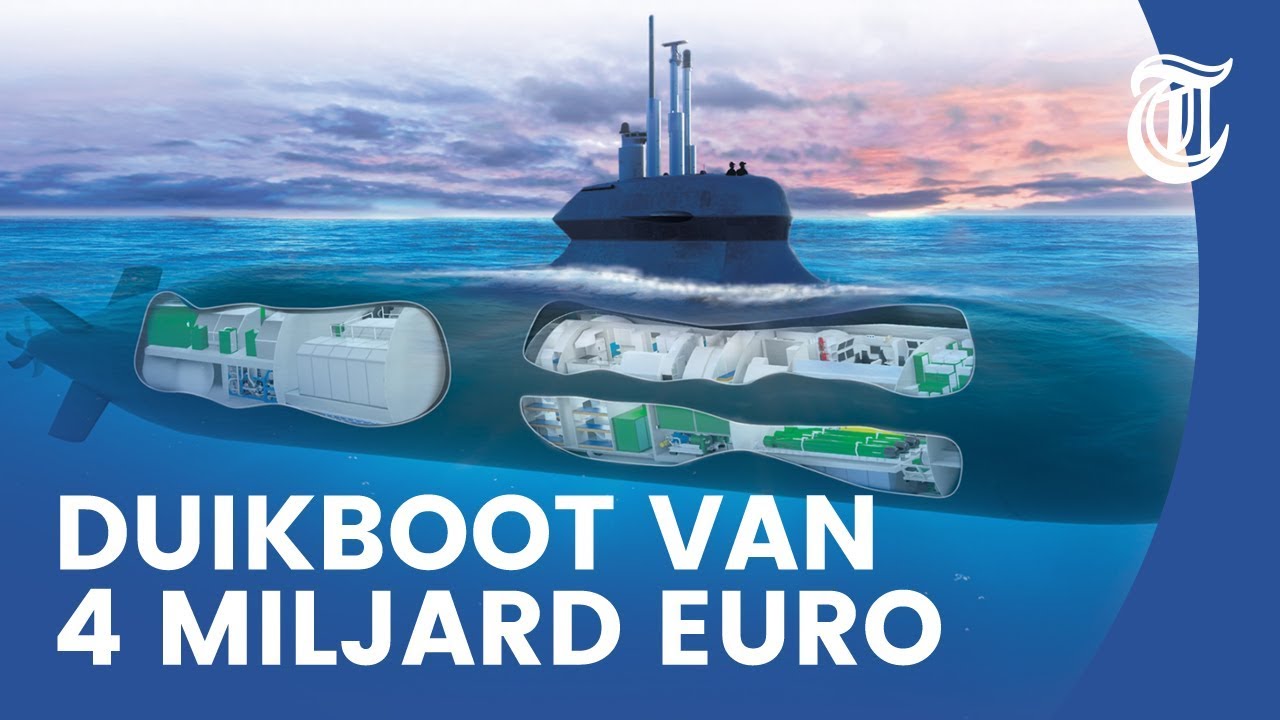 Nieuwe onderzeeboot Nederland: slim, stil en razendsnel