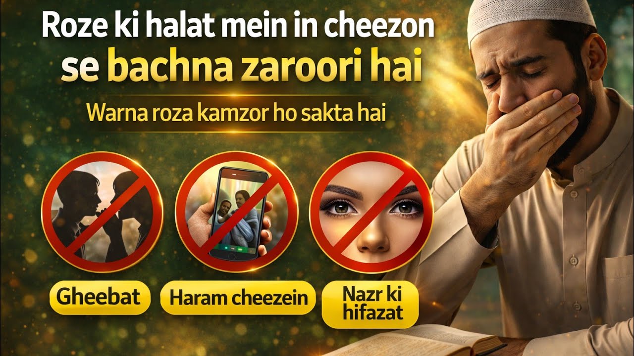 Roze ki halat mein kin chijon Se bachana jaruri hai 