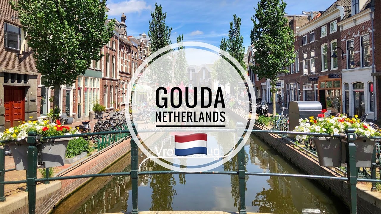 Gouda, Netherlands 🇳🇱 July 2022 - Walking Tour (4k 60fps UHD)