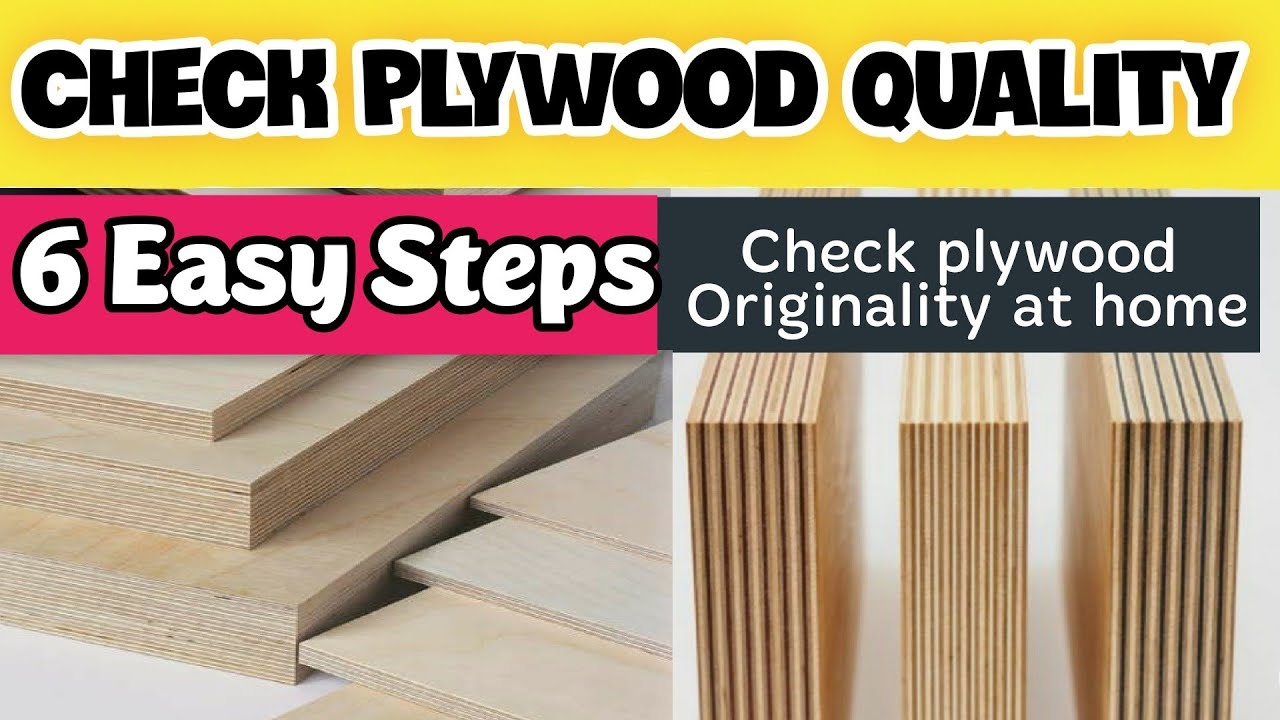 How to Check Plywood Quality | How to check Plywood CML number | How to choose right Plywood