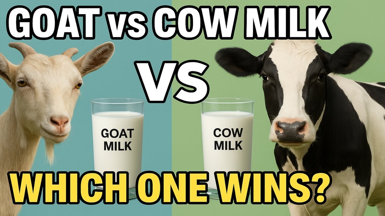 Goat Milk vs. Cow Milk: Which is Healthier in 2025?
