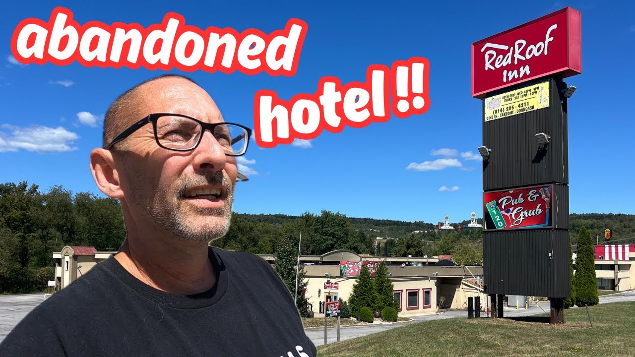 Abandoned Red Roof Inn!! ~No Vacancy~ Clearfield, Pennsylvania