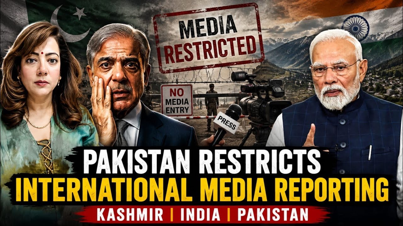 #Pakistan restricts international media reporting #Kashmir #India #ArzooKazmi 