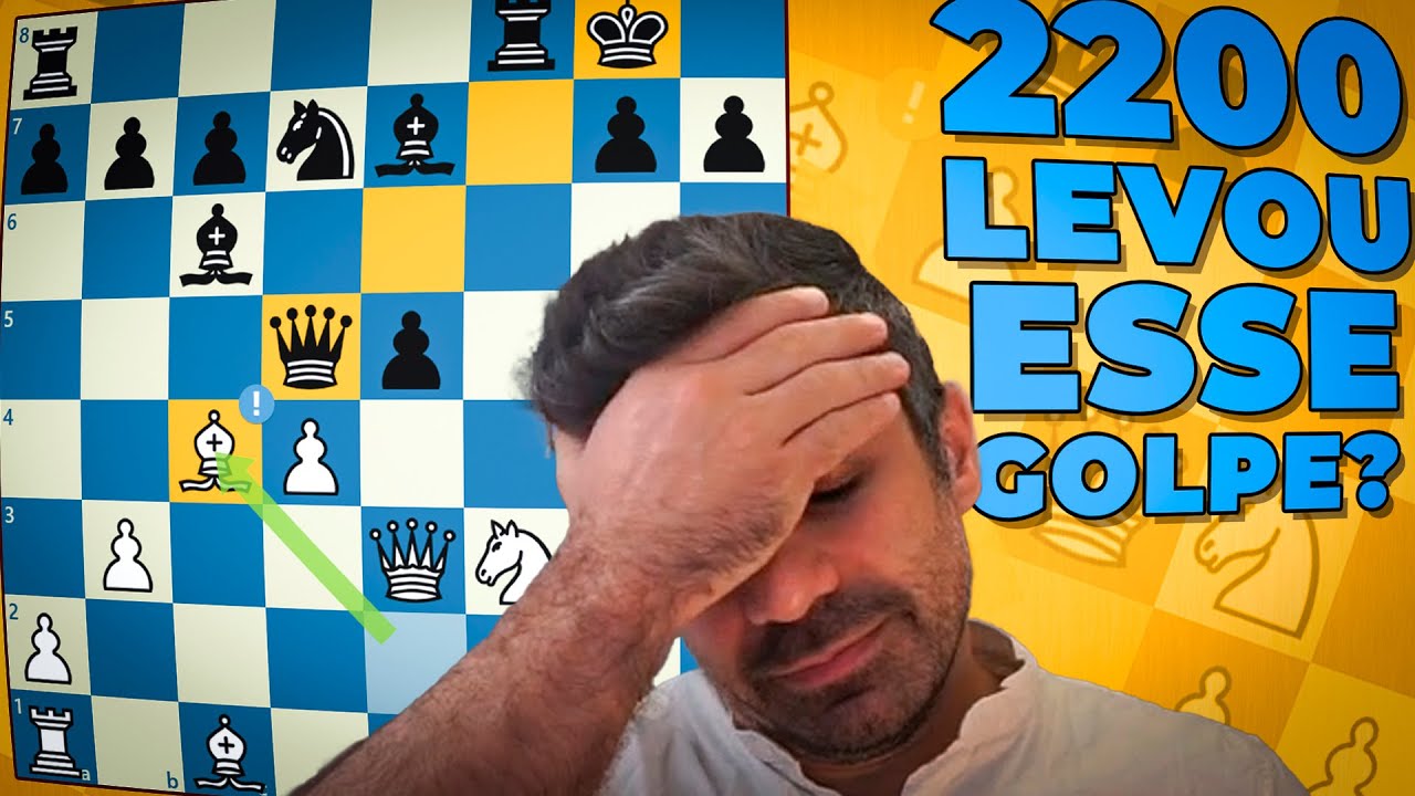 O 2200 cometeu um erro de INICIANTE e entregou a dama! - Em busca do top 1 S01E13