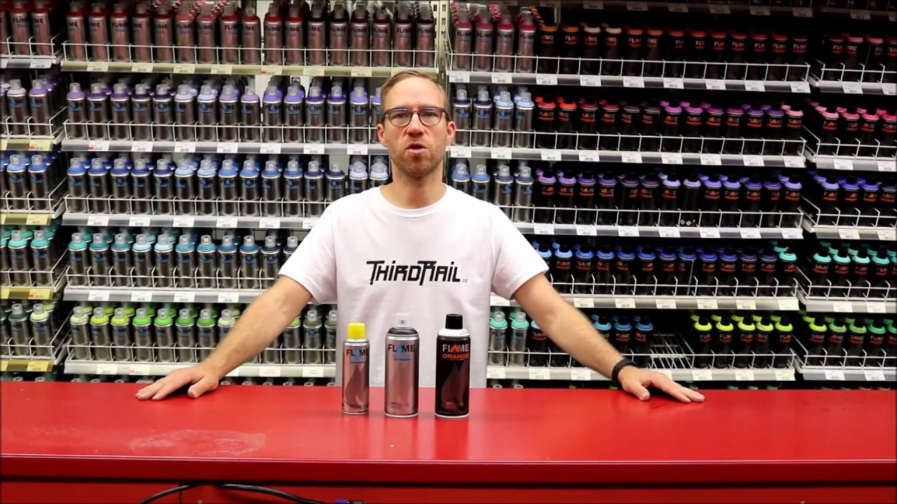 THIRDRAIL.DE PRODUCT SESSION - Flame Paint Sprühdosen