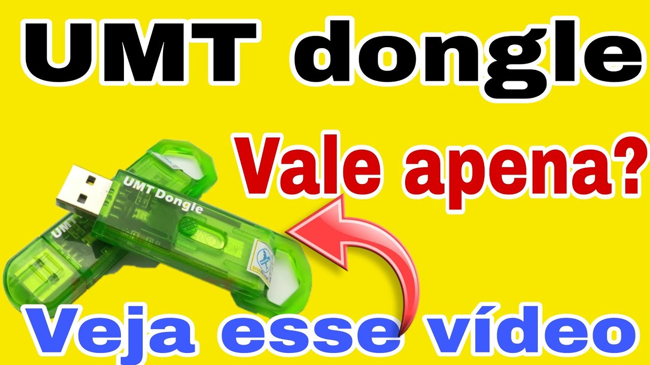 UMT dongle,vale apena? Veja este vídeo.