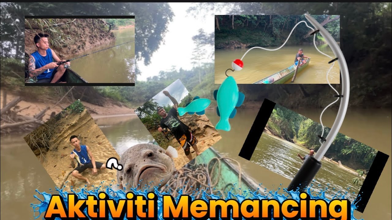 Aktiviti Memancing Ikan Untuk Santai Sahaja