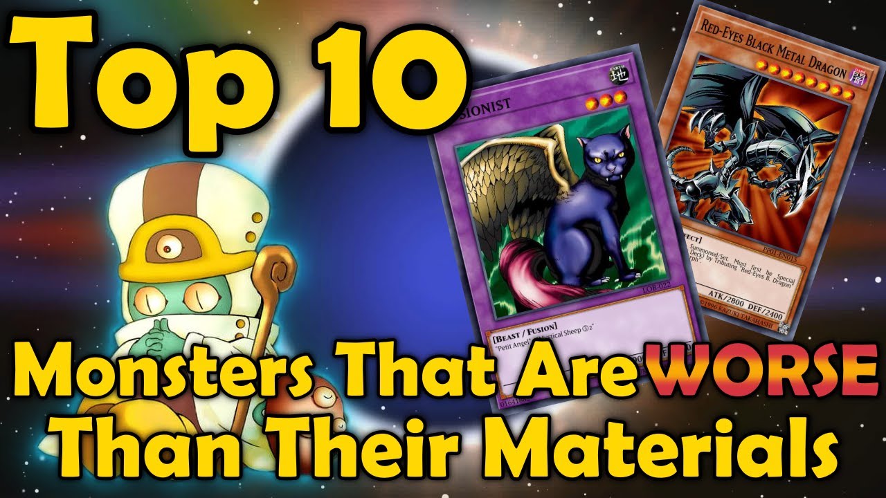 Top 10 Monsters That Are Worse Than Their Materials Used To Summon Them in YuGiOh