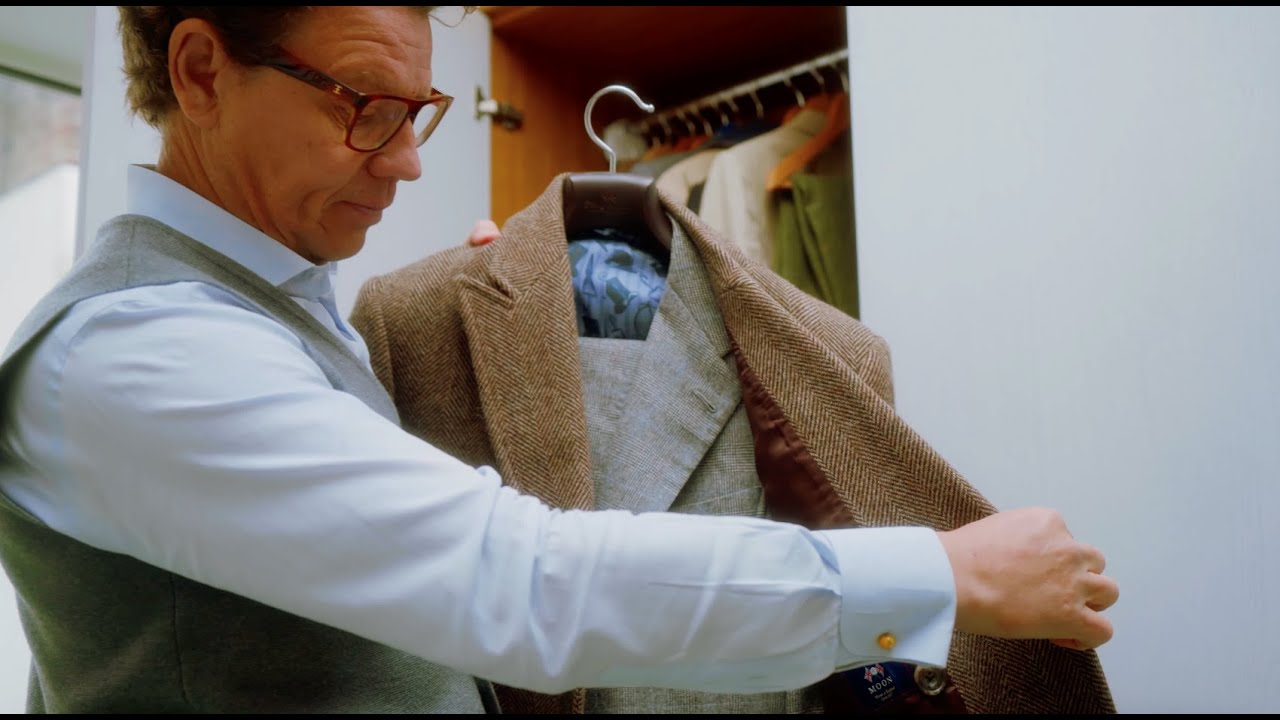 Oliver Brown Founder Kristian Ferner Robson - Wardrobe Tour