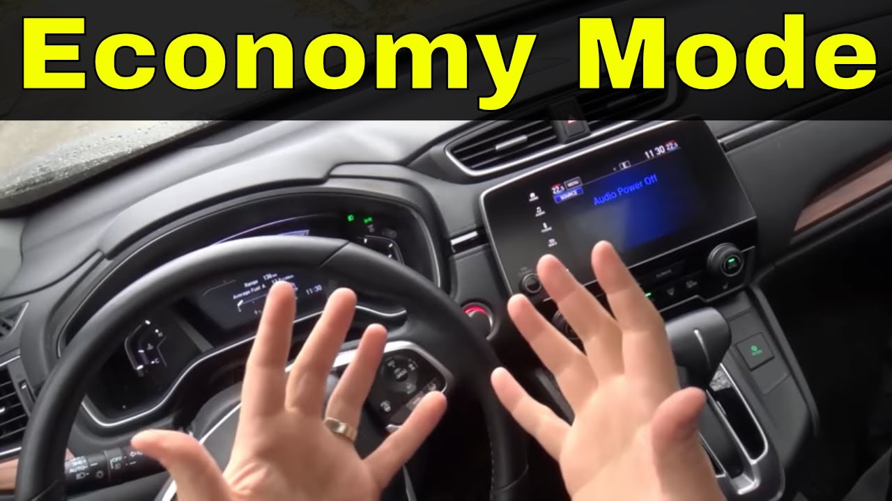 Driving A Honda CR-V In Economy Mode-Does It Make A Difference