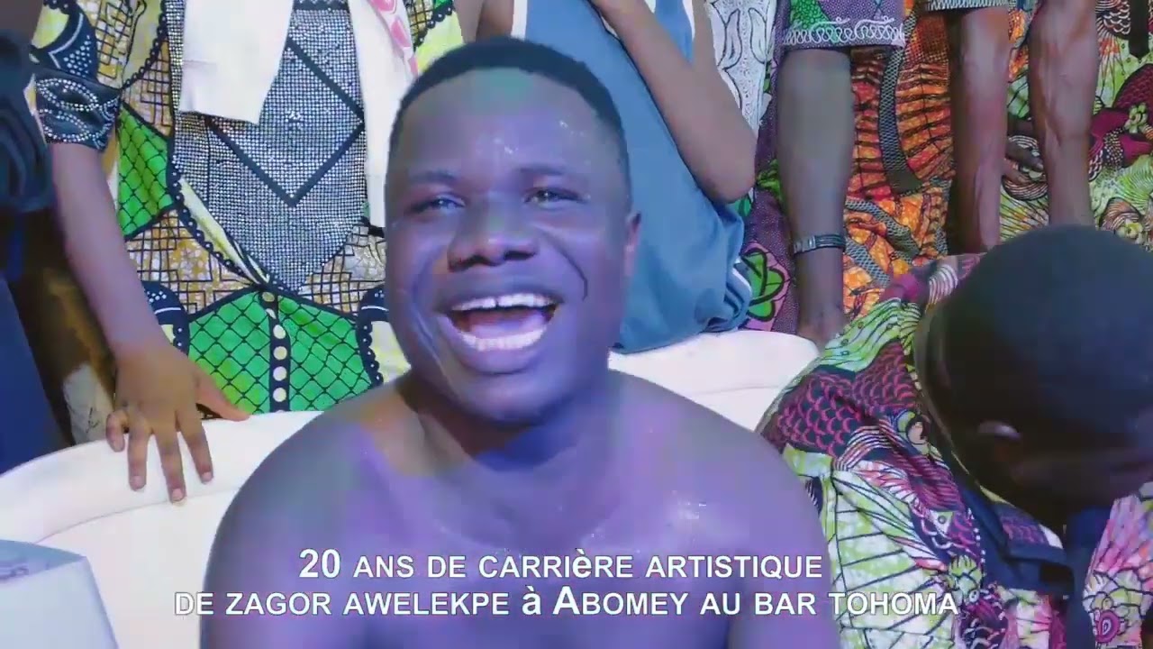 dernière partie du concert de ZAGOR AWELEKPE