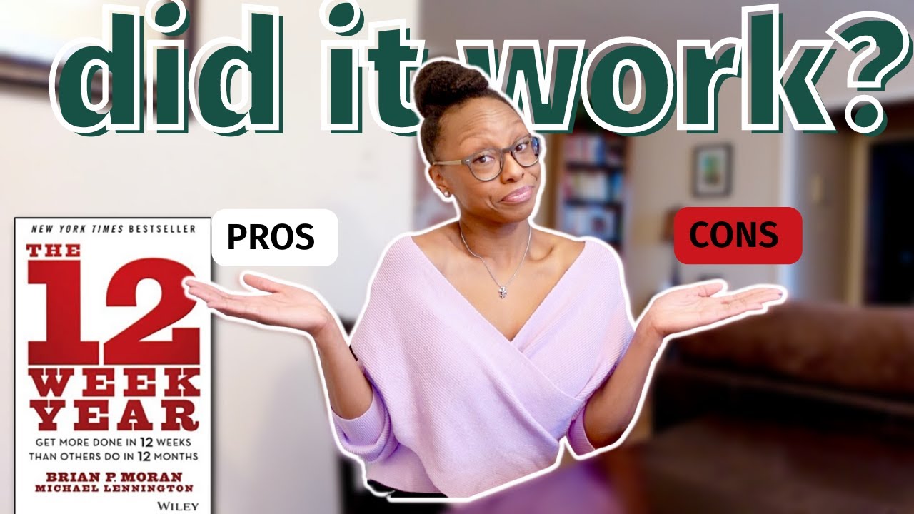 My 12 week year RESULTS (and what I would do differently)