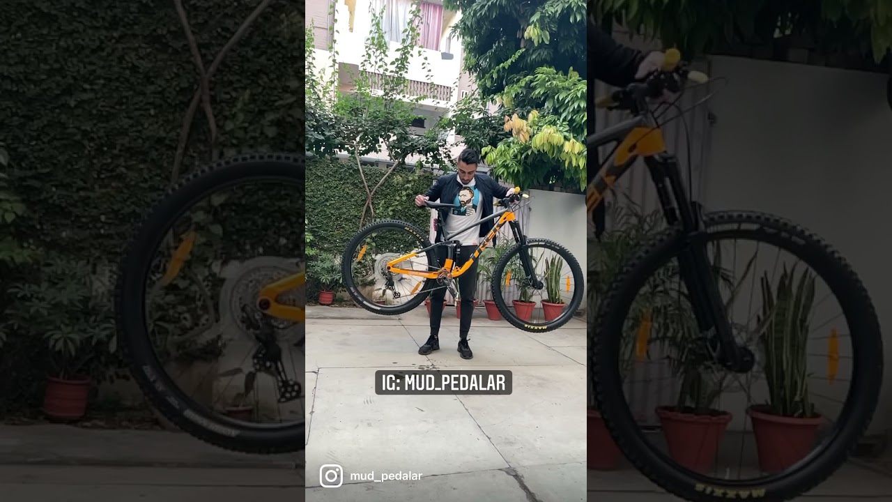 Drop Test trek Fuel Ex5 Chandigarh Mountain bike | Mud Pedalar Rockshox Recon | Cycle Life