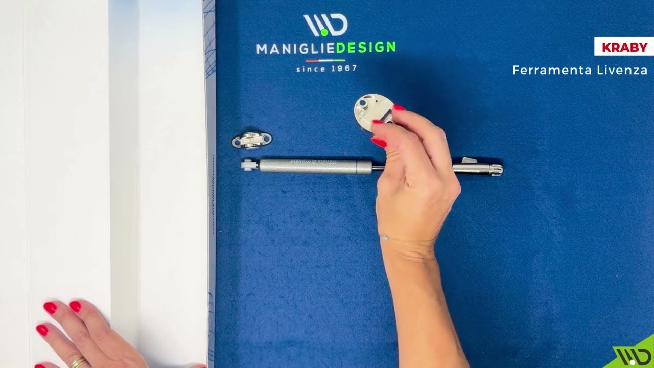 Pistone a Gas Ferramenta Livenza Kraby Unboxing - Manigliedesign.com