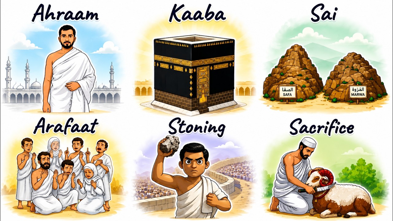 Every Stage Of Hajj Explained In 20 Minutes