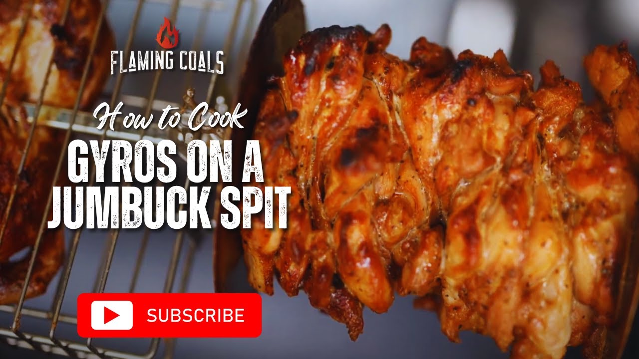 How to Cook Gyros on a Jumbuck Spit!