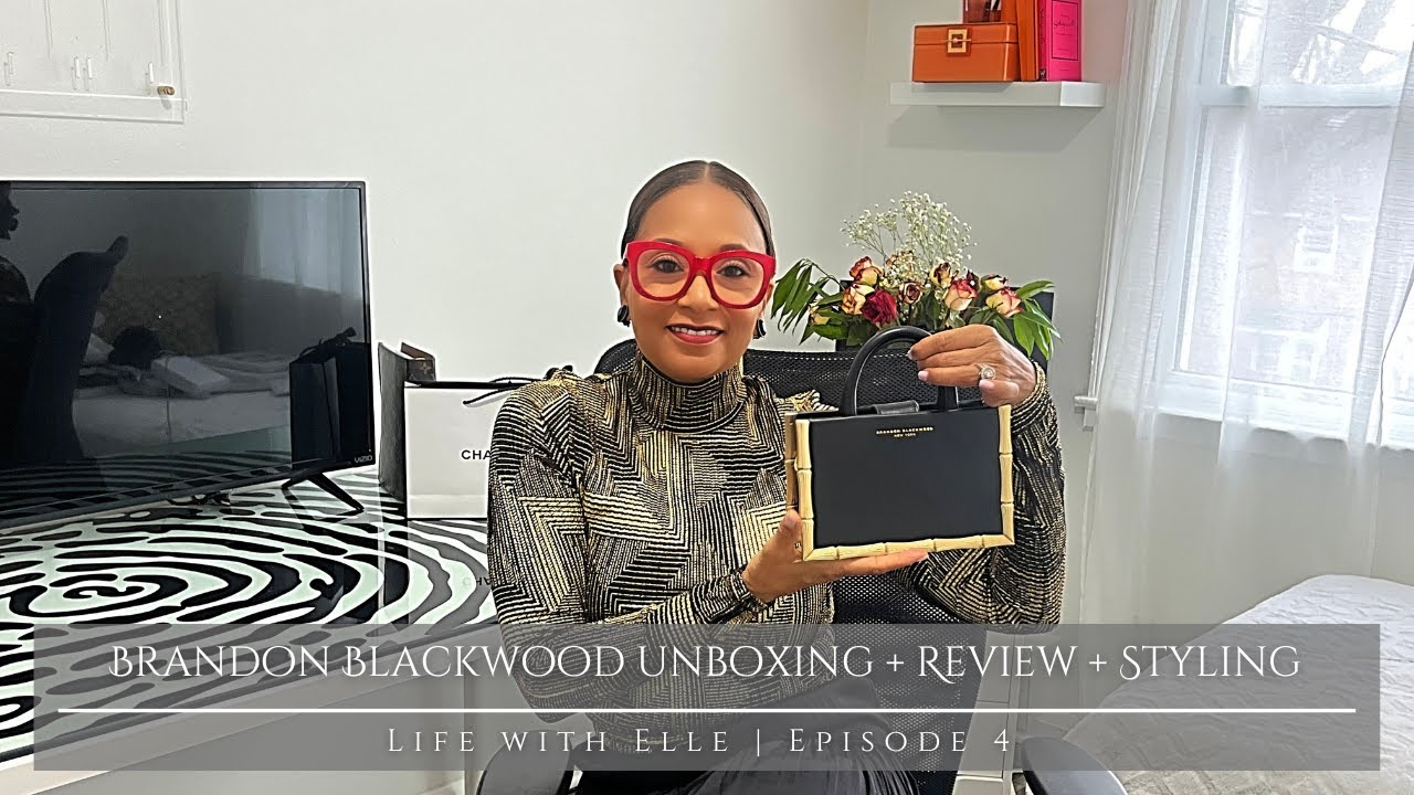 Brandon Blackwood Bamboo B Tote | Unboxing, Review + Styling