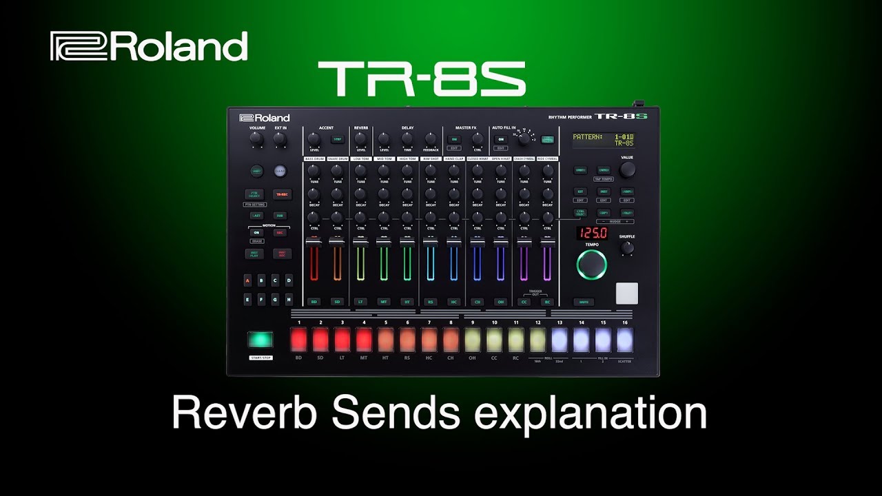 Roland - TR-8S - Reverb Sends explanation