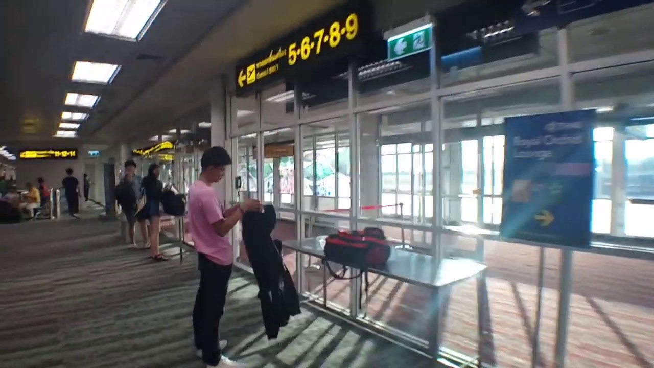 รีวิวสนามบินเชียงใหม่ ทางเข้าออกและร้านค้า อัพเดทปี 61/Chiang Mai Airport Review