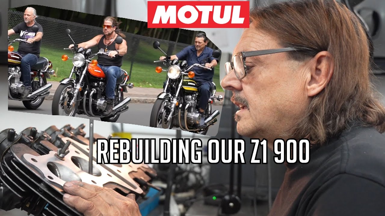 REBUILDING OUR 1973 KAWASAKI Z1 (COMPREHENSIVE HEAD WORK)