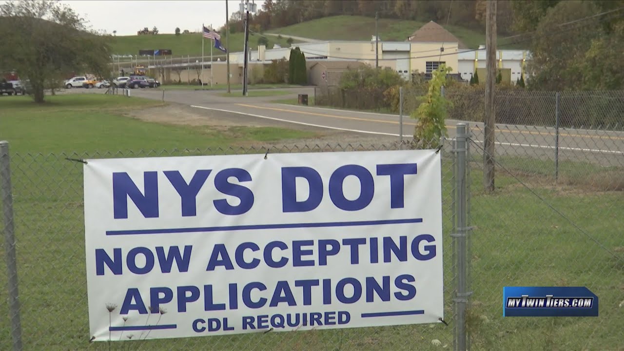 NYSDOT hiring for plow truck drivers