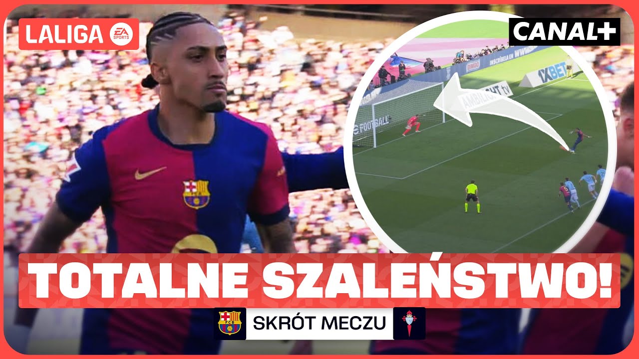 REMONTADA! GOL W DOLICZONYM CZASIE! W TYM MECZU BYŁO WSZYSTKO! BARCELONA &ndash; CELTA VIGO, SKR&Oacute;T MECZU