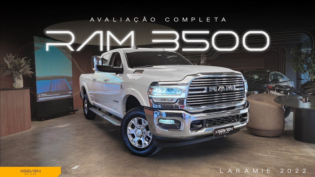 RAM 3500 LARAMIE 2022 | A Picape de Luxo que Esbanja Robustez e Superioridade 🚘🔥🚀