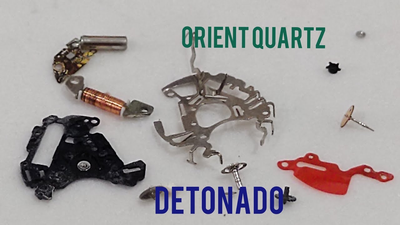ORIENT QUARTZ CAL. VJ52B - MUITO DANIFICADO - REVISÃO E TROCA DO CIRCUITO @mundodarelojoaria
