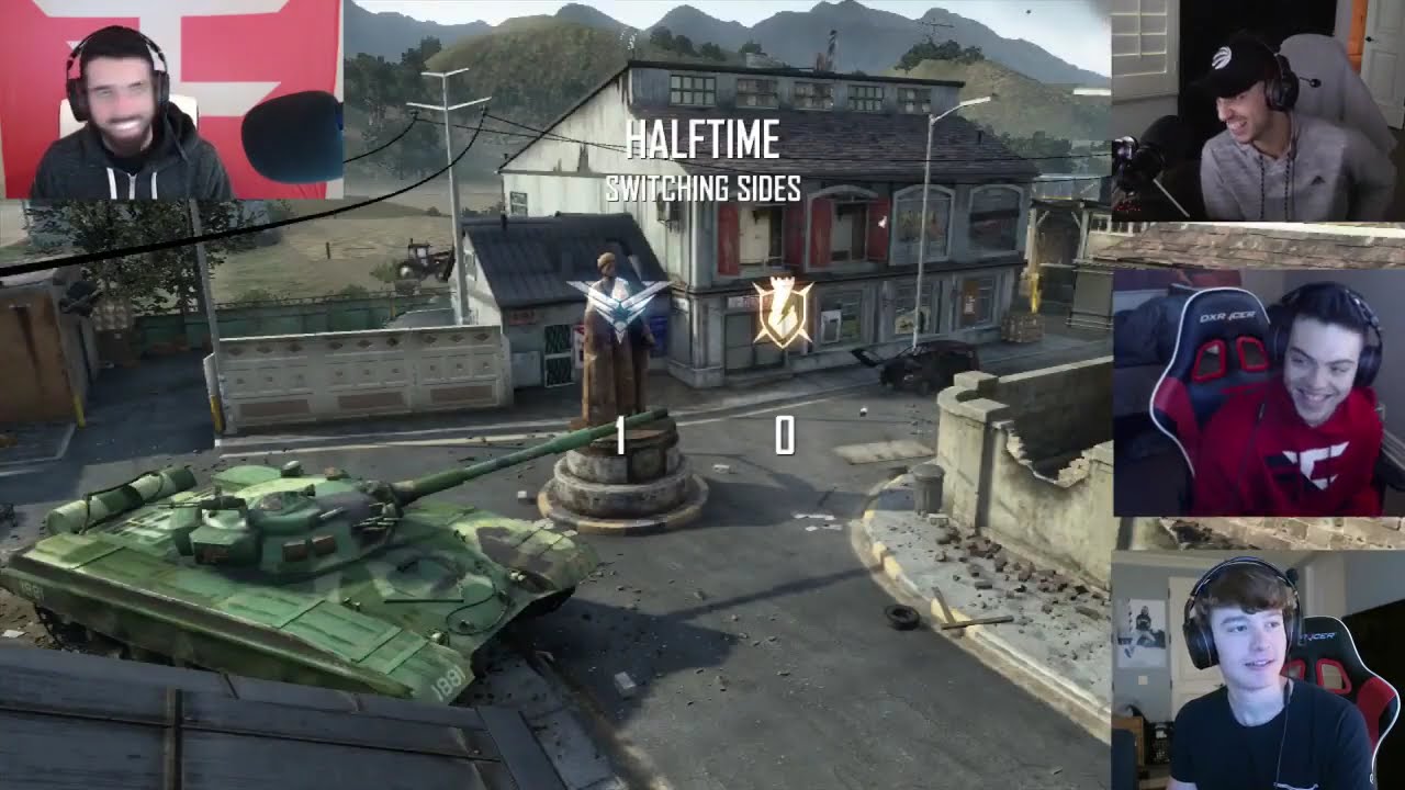 FaZe Apex против FaZe Rain против FaZe Adapt против FaZe Blaziken