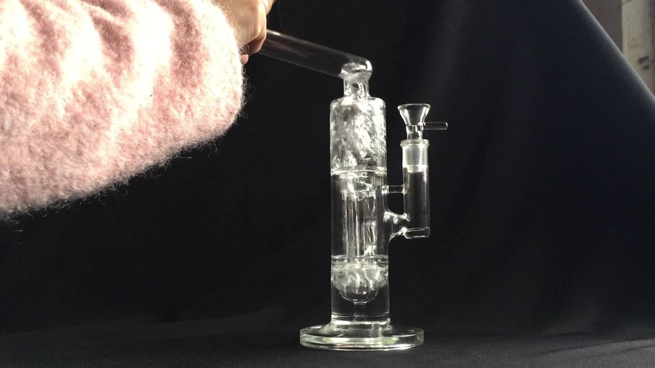2016 Mobius Stereo Matrix-----Glass bongs 4 pillars glass smoking pipes