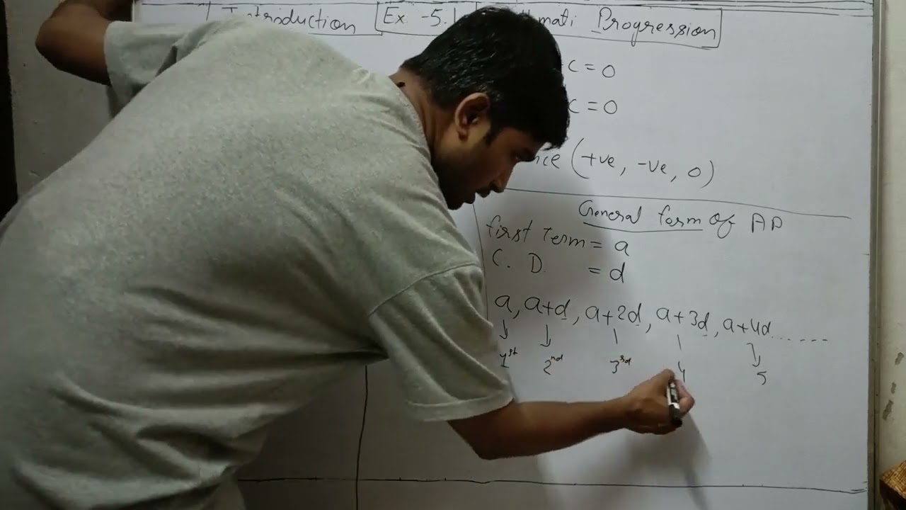 Arithmetic progression/Ex-5.1 introduction/Ex.-5.1 q-2, 3 and 4 #cbse #rbse #math #mathematics #pw
