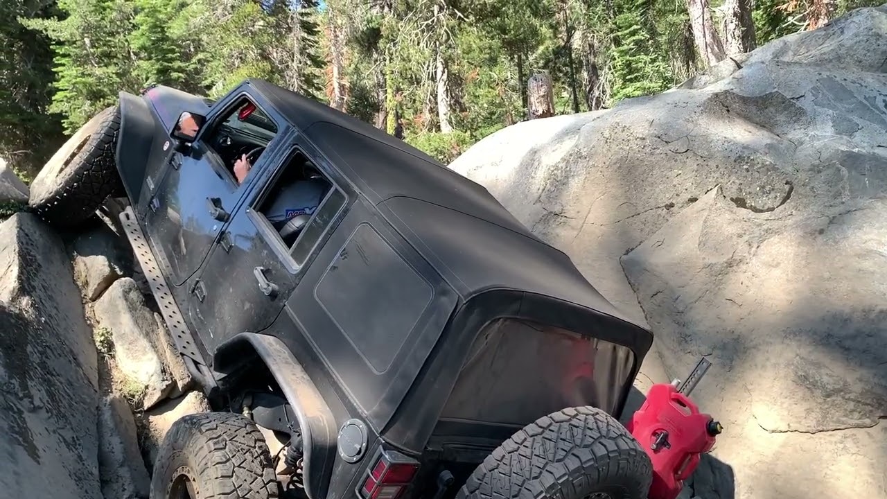 Winch Hill 3 Carnage - Fordyce Trail in a JKU