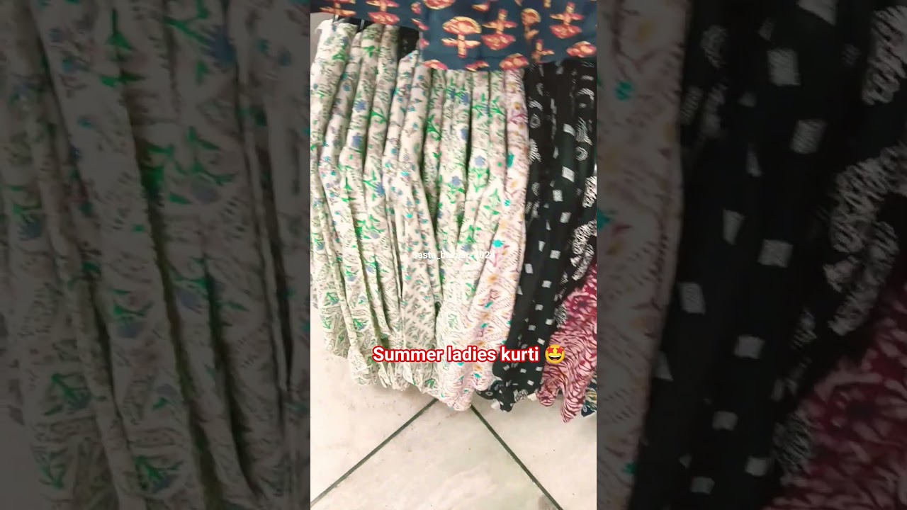 👉 Vishal mega Mart New summer ladies kurti 🤩 