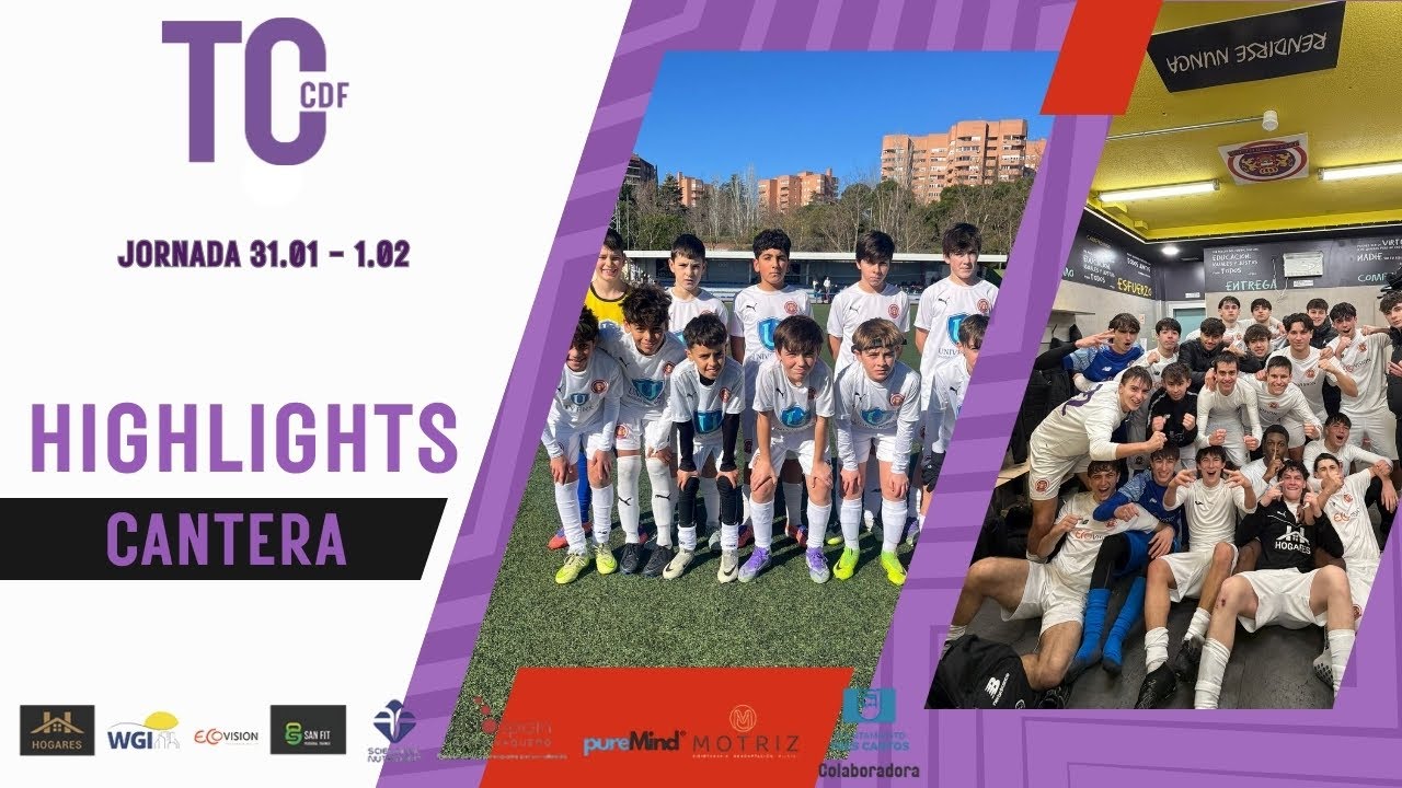 Highlights de este fin de semana en la cantera tricantina.