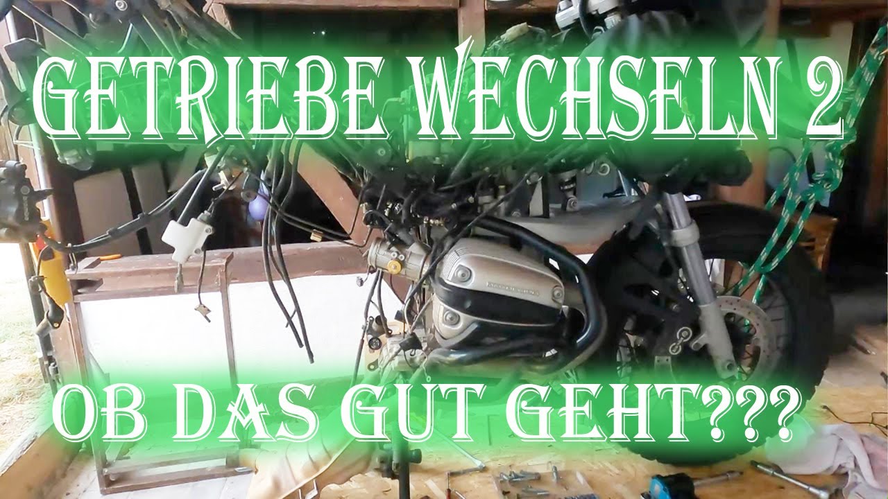 BMW R 1150 GS Teil 2, Getriebeschaden, Reparatur zu teuer, muß es selber machen, das 1. mal!