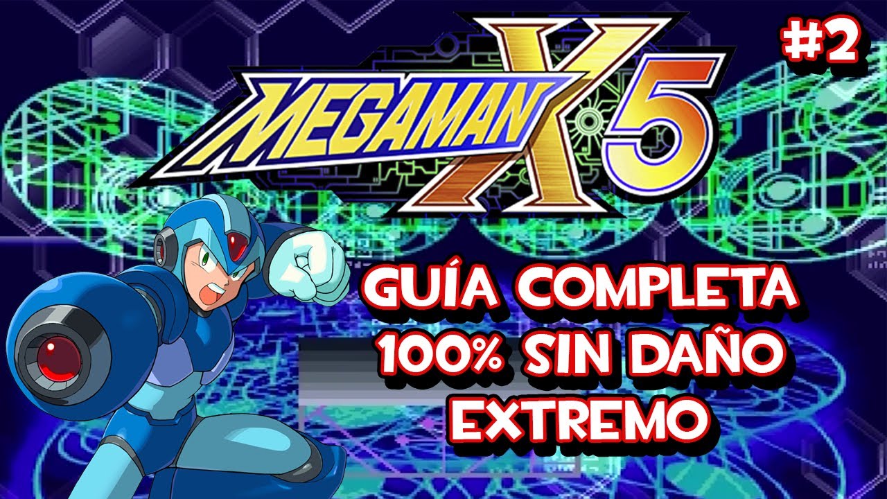 Megaman X5 (PS1) - Guía Completa 100% Parte 2 de 2 Final con X (Dificultad Extremo, Sin Daño)