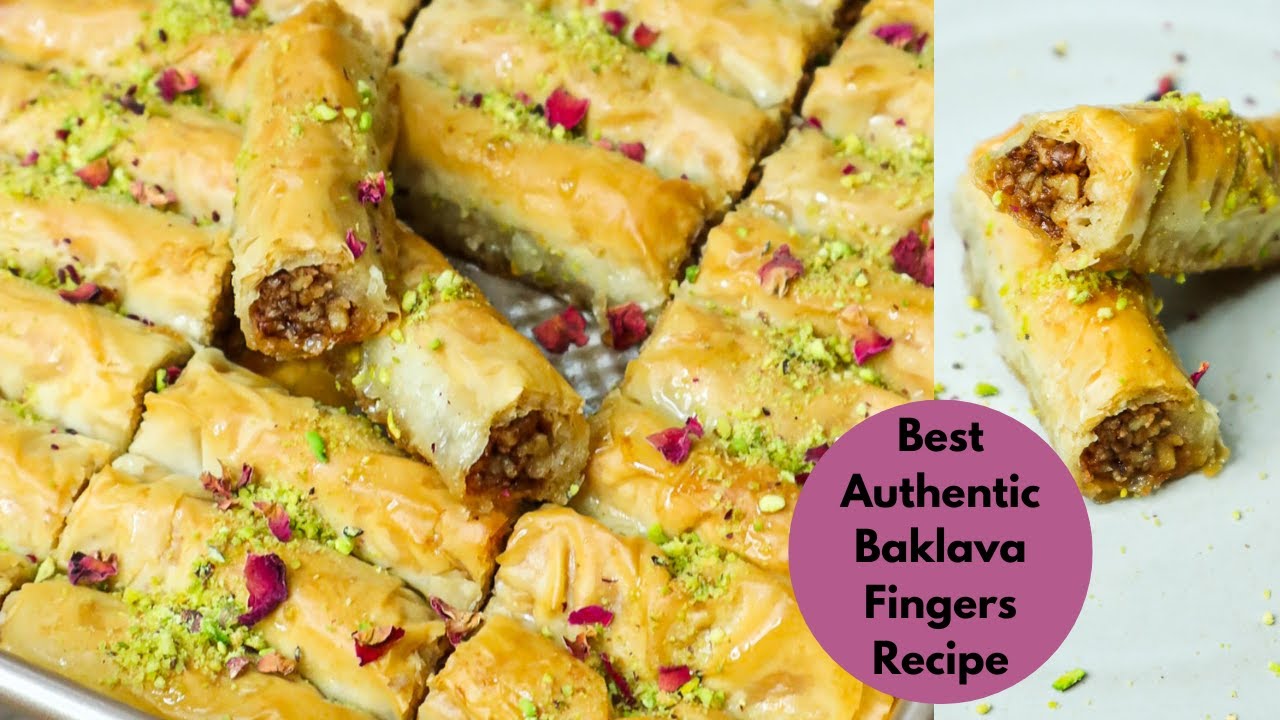 How to make the BEST Baklava Rolls | Easy and Simple