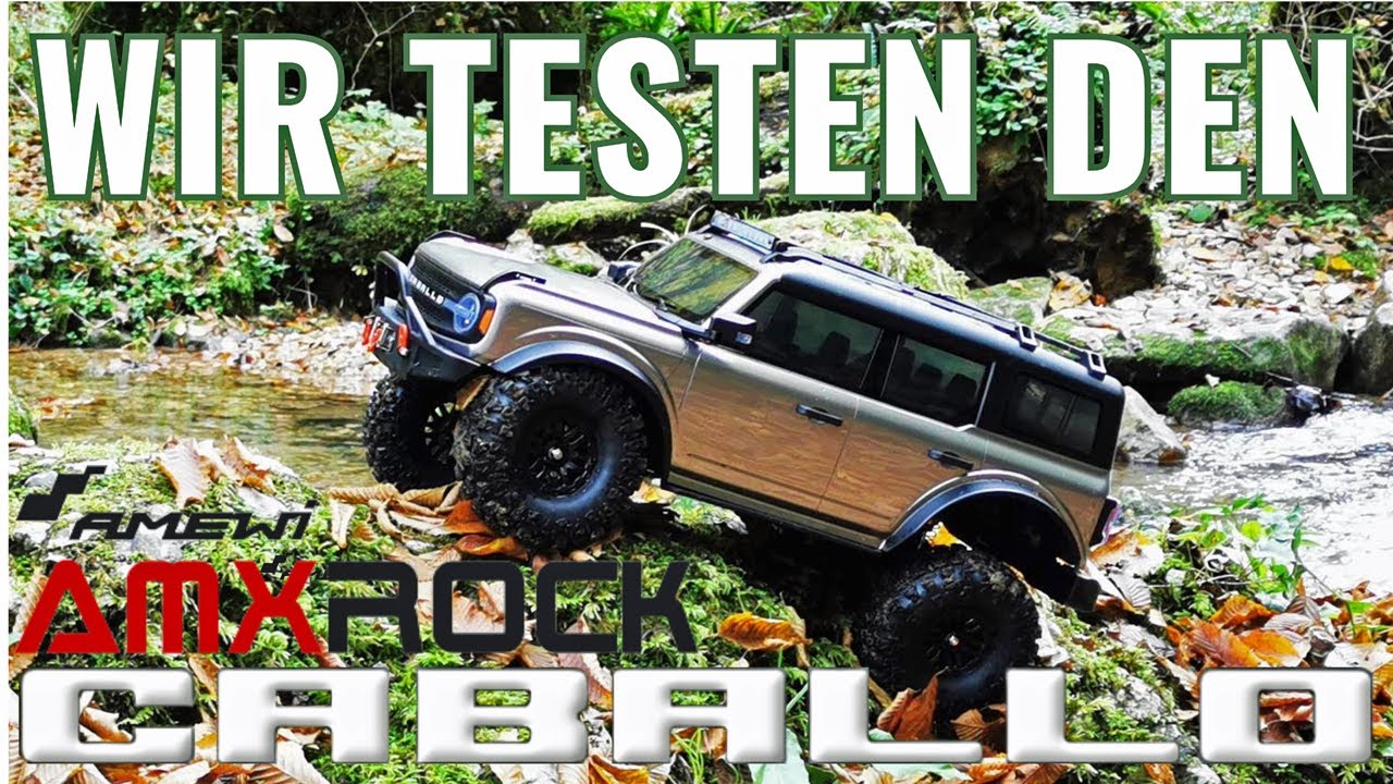 Grosser TRX Clone TEST! Amewi AMXROCK CT10 Caballo oder doch Traxxas TRX4?
