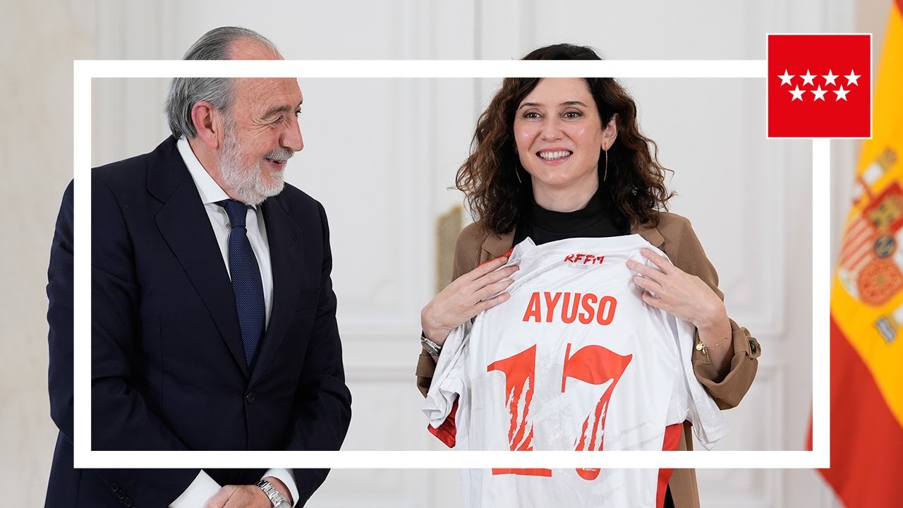 Díaz Ayuso: En la Comunidad de Madrid jugamos en equipo
