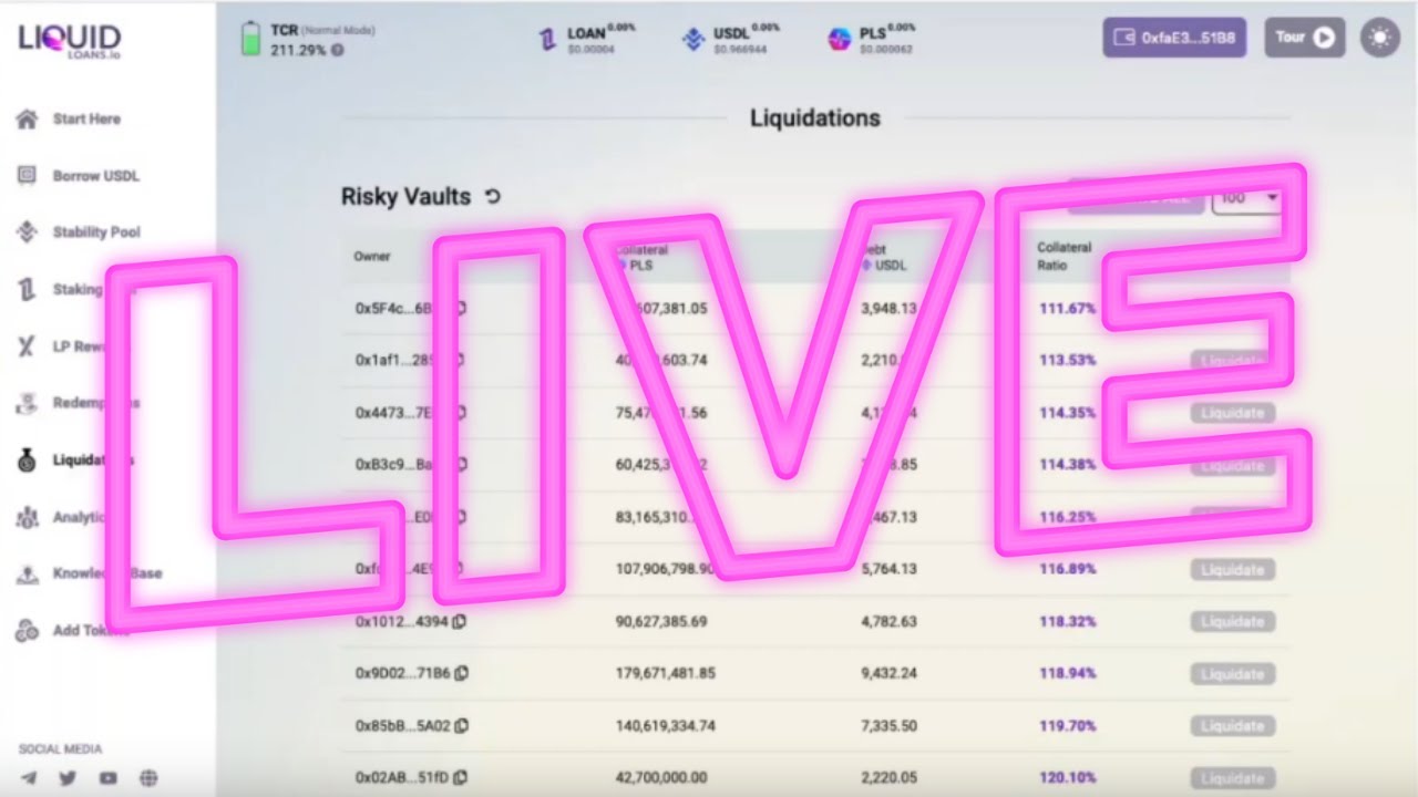 Liquid Loans is LIVE! Staking & Claim Info 🚀