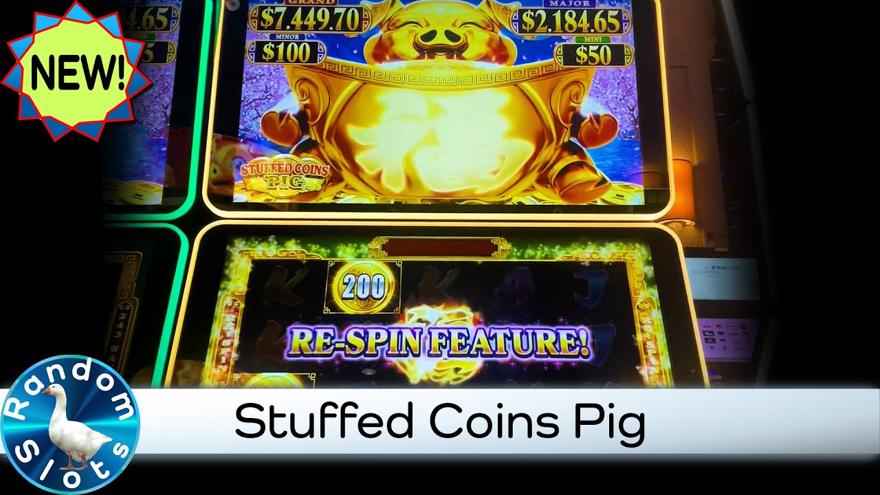 New⭐️Stuffed Coins Pig Slot Machine Bonus