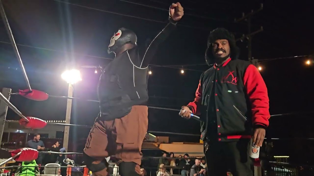 CWU Halloween Super Show: CWU championship triple threat match: Bane vs Black Panther vs Beetlejuice