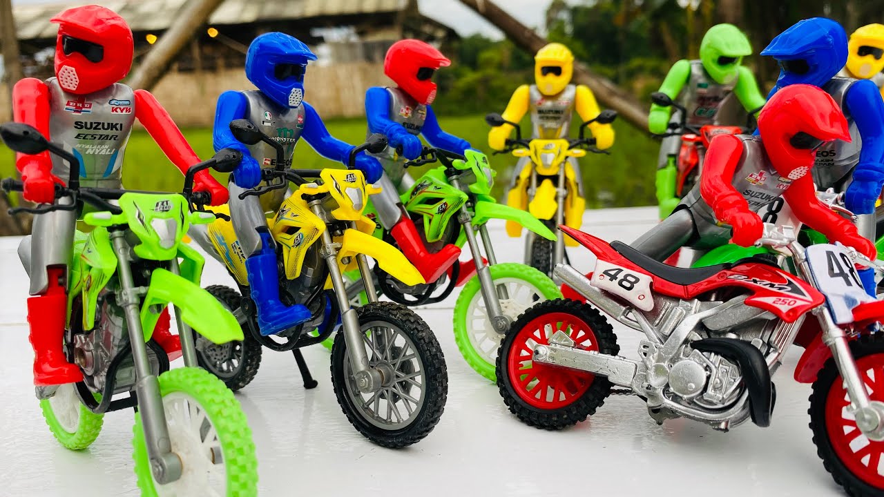 Motocross Trial Practice Extreme, Team Yz150, Team Klx150r, Spesial Edition Word Champion #8003